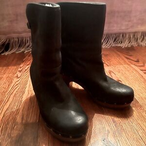 UGG clog boots, size 8.